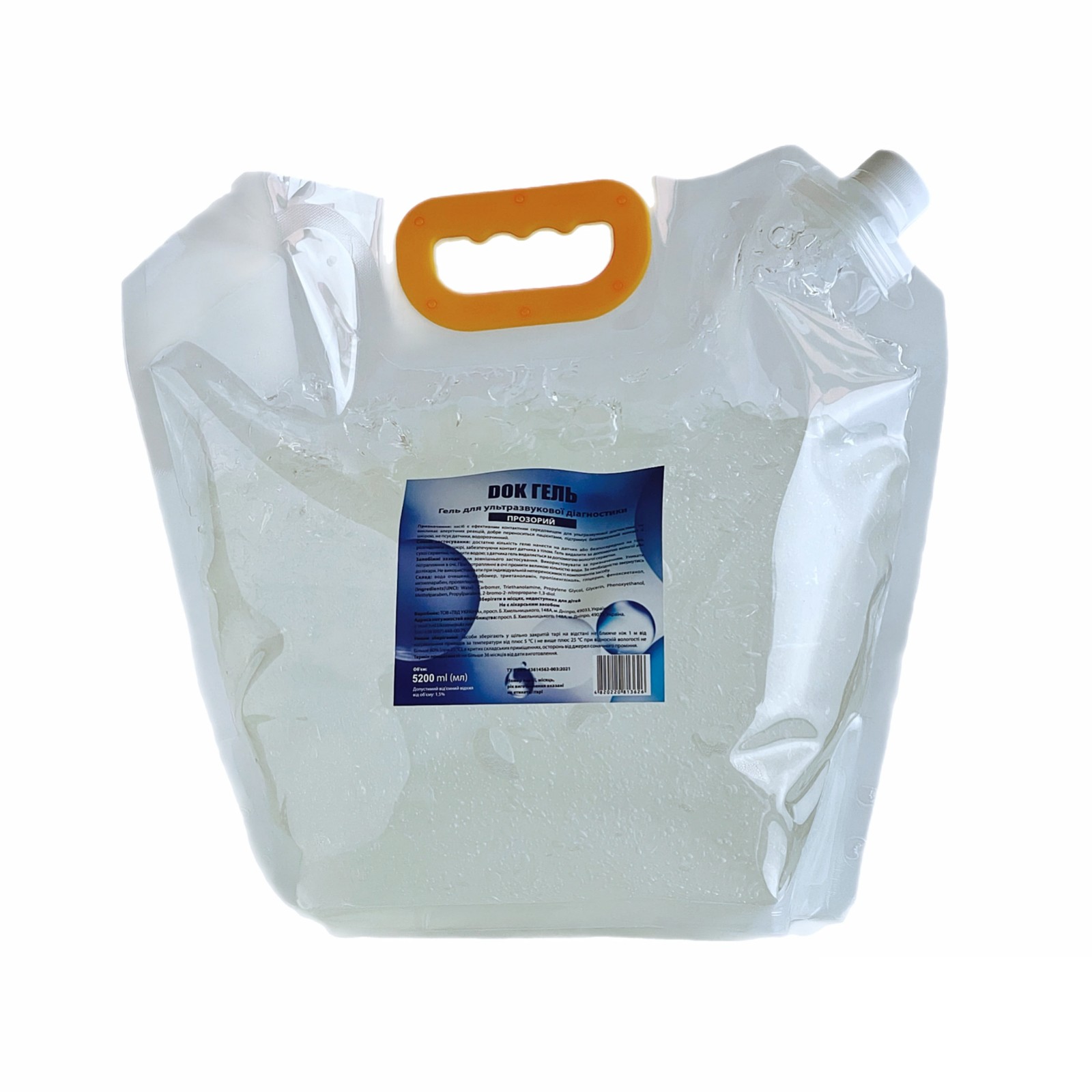 DOK ГЕЛЬ Гель для ультразвукової діагностики, 5200мл